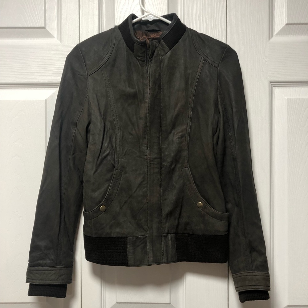 Brown Leather Jacket